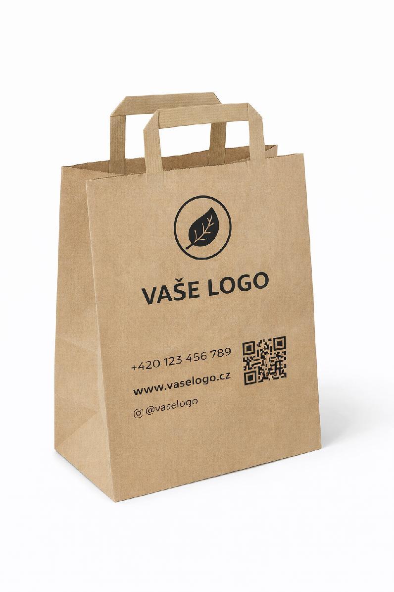 Papírová taška 29 x 17 x 33 x 250ks