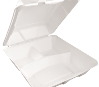 Tříkomorový menu box z cukrové třtiny