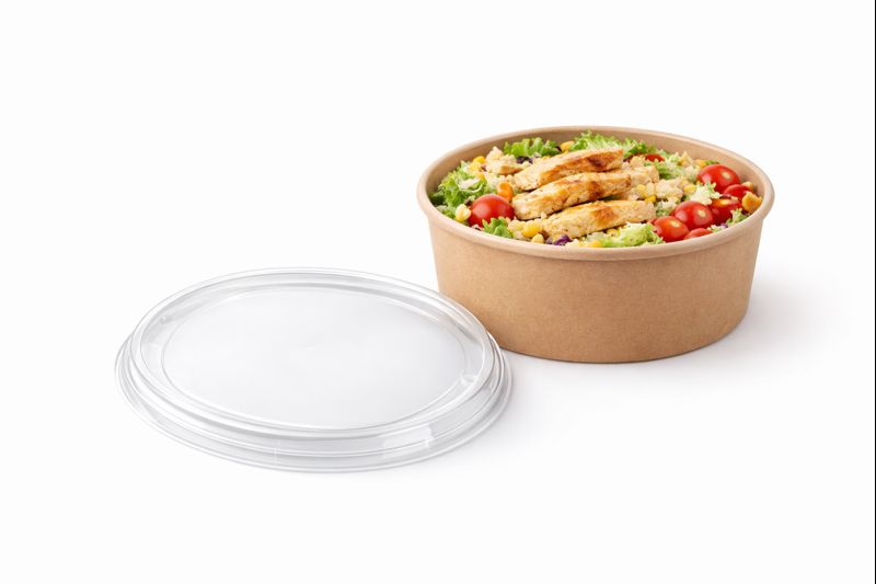 Víčko pro papírovou kraft misku 1000 ml Ø 149 mm