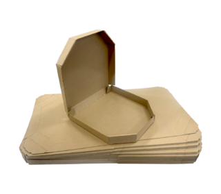 Krabice na pizzu Kraft 45 × 45 × 4,5 cm 100ks