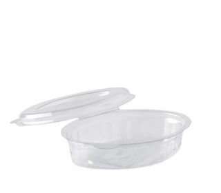 PP omáčka nebo DIP nádoba ve tvaru lodi s integrovaným víčkem 50ml – 50 kusů