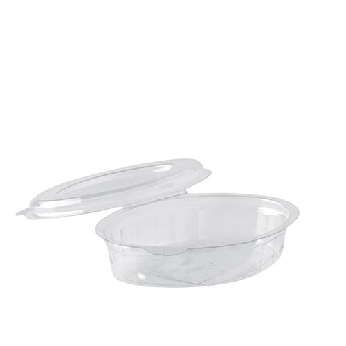 PP omáčka nebo DIP nádoba ve tvaru lodi s integrovaným víčkem 50ml – 50 kusů