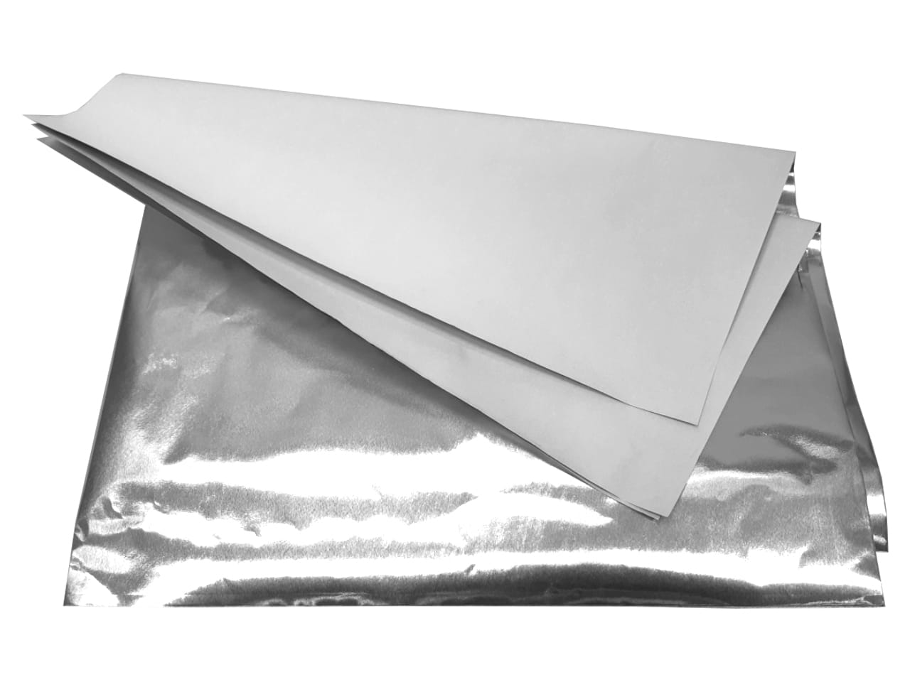 Potravinářský půlpergamen s hliníkovou fólií 30×30 cm 5 kg (cca 1100 listů)